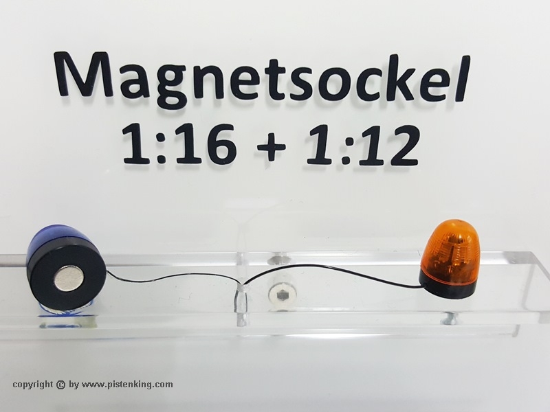 Rundumkennleuchte mit Magnetsockel